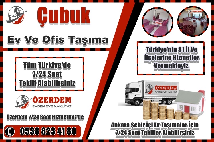 Çubuk evden eve nakliyat firmamız ile taşınma olayınız planlı bir şekilde aksama olmadan çözülmektedir. 